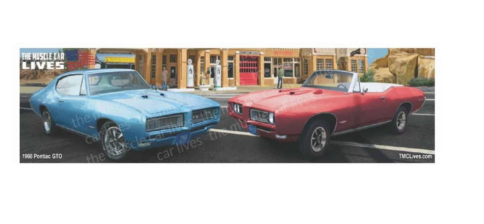 Tribute Series Bar Mat: 1964-73 GTO "The GreaT One"  (#27)