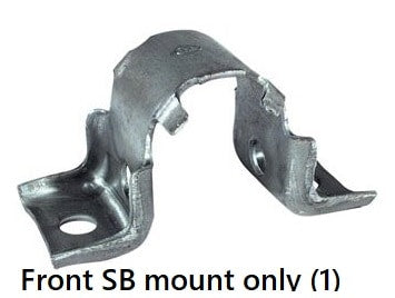 Sway Bar Bracket: FRONT  (GM) 70-81F & Full size