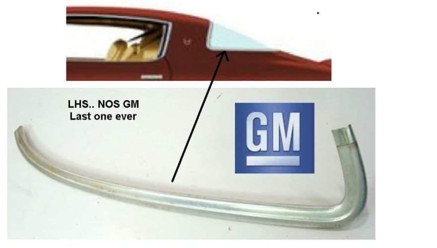 Rear LH Window mold (GM) 75-81F