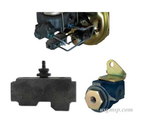 Proportioning valve & Line Kit late 60's