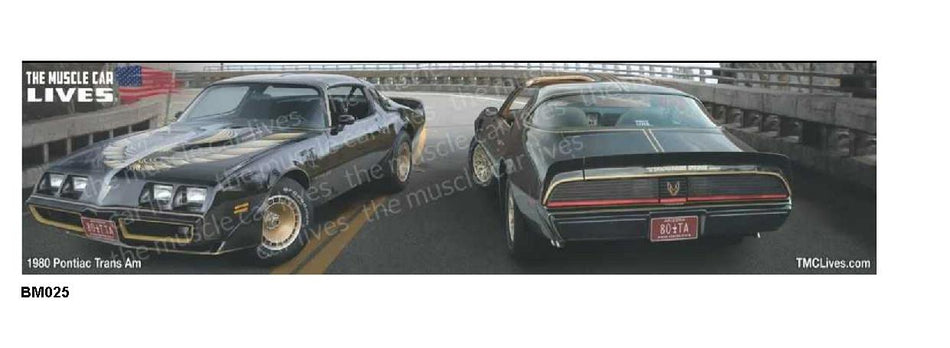 1980 Pontiac Trans Am desk mat (#025