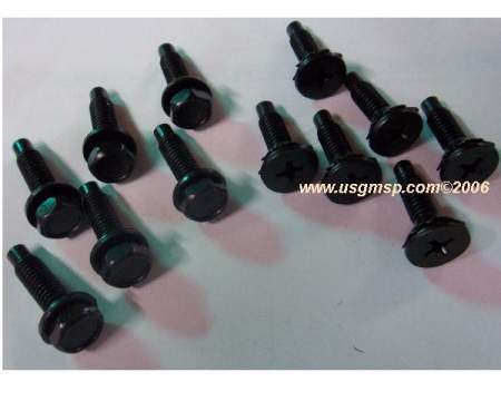 Bolt Kit: 64-67 A Door Hinges (12) GTO/Lemans/ Chevelle