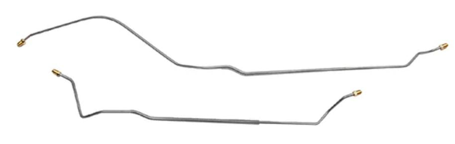 Brake Line REAR across diff - 67 Camaro or Firebird Multi or Mono Leaf - Steel