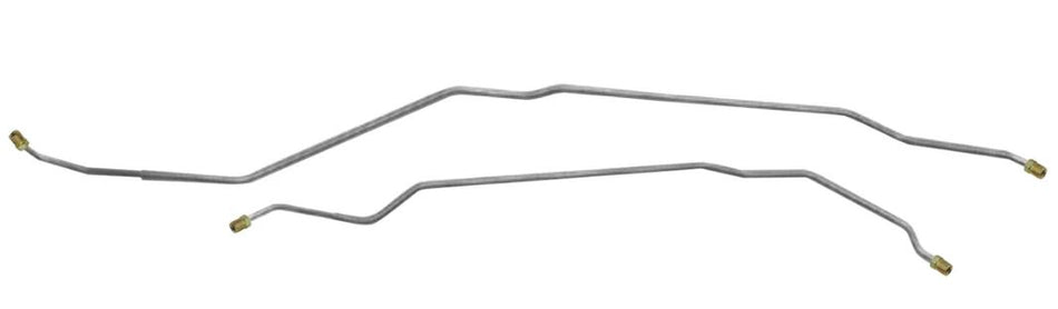 Brake Line REAR across diff - 69 Camaro or Firebird Multi Leaf - Steel