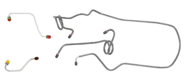 Brake Line: 71 - 80 Camaro / Firebird  - FRONT  - Steel OEM