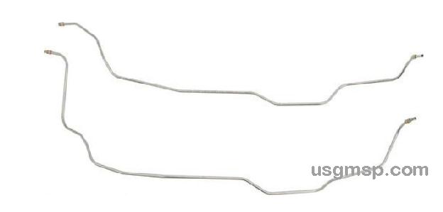 Transmission Line Set: 70-74 Camaro V8 w/ T350 or T400 w 1/2"
