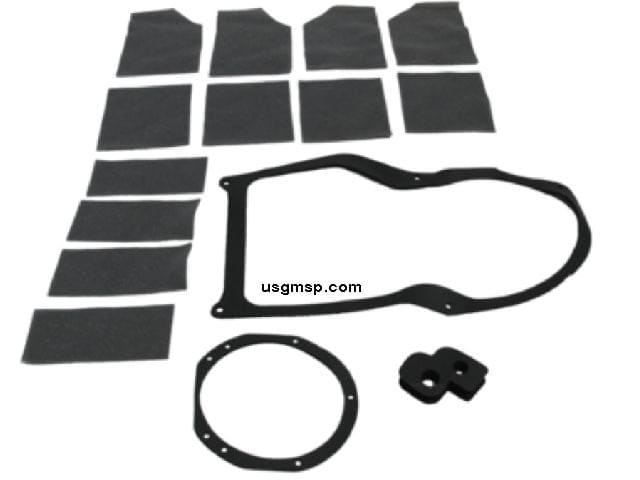 Heater Firewall Seal Kit: 73-77 Chevelle El Camino, Monte ++