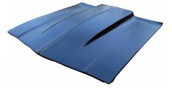 Hood: Chevelle El Cam 68-69 Cowl Ind. 2" Steel