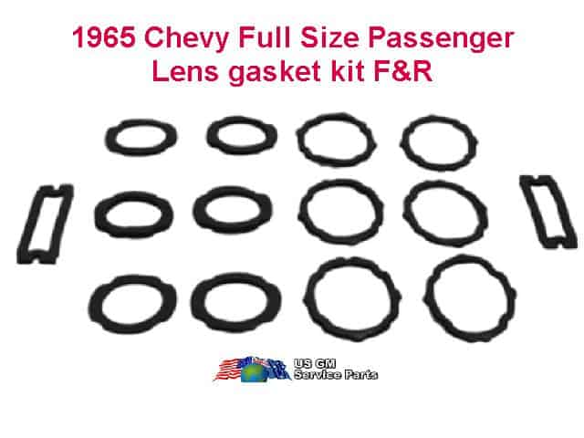 65 Chev Full Size Lens Gasket KIT