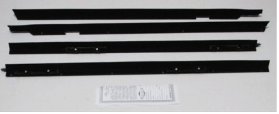 Window Felt Set: 71-76 Chevy, Pontiac & G.M - 4 Door OUTER SET