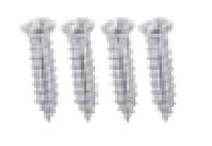 Console Trim Plate SCREW Set: 67-69 F