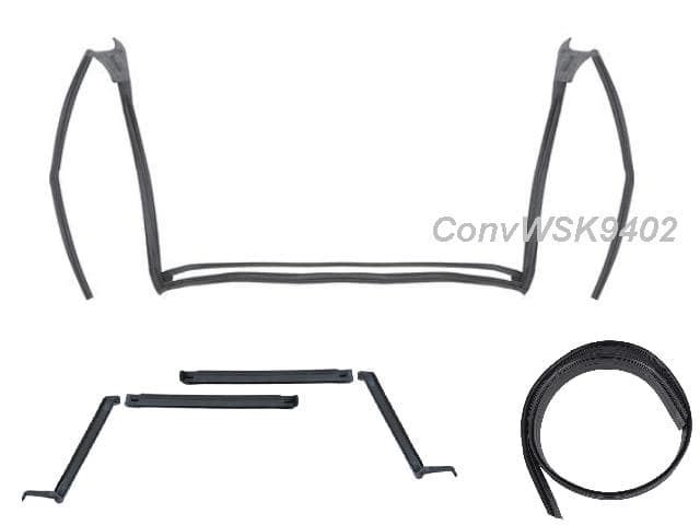 94-02 F Convertible Top Weatherseal Kit: Camaro Firebird TA