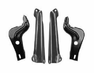 Bumper Bracket Set: 66-67 GTO LeMans FRONT (4)