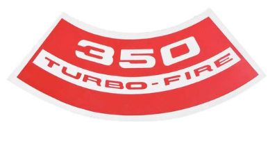 Air Cleaner Decal 67 Camaro 350