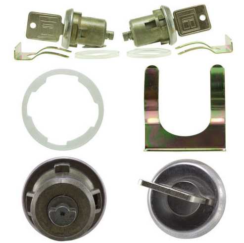 Lock Kit: Door 64-72 A  (2) Keyed