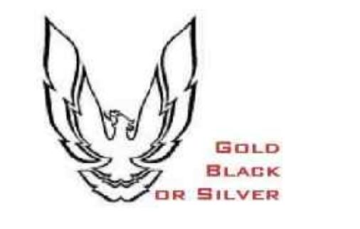 Trans Am BIRD decal (Choose Colour) (ea)