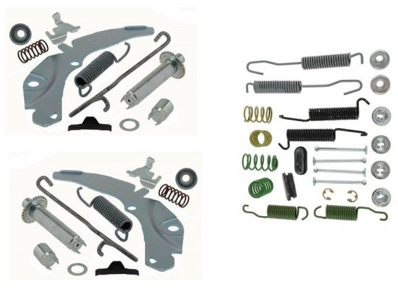 Brake Drum Hardware Rebuild Kit: 65-70 Full Size REAR