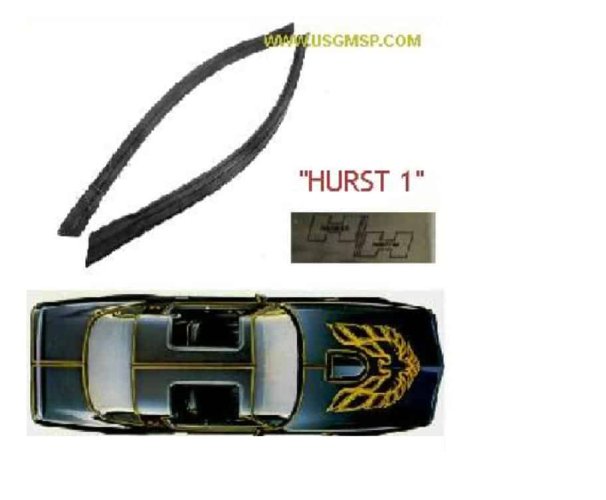 T-top Side Seals: 76-78 HURST - 1ST Design