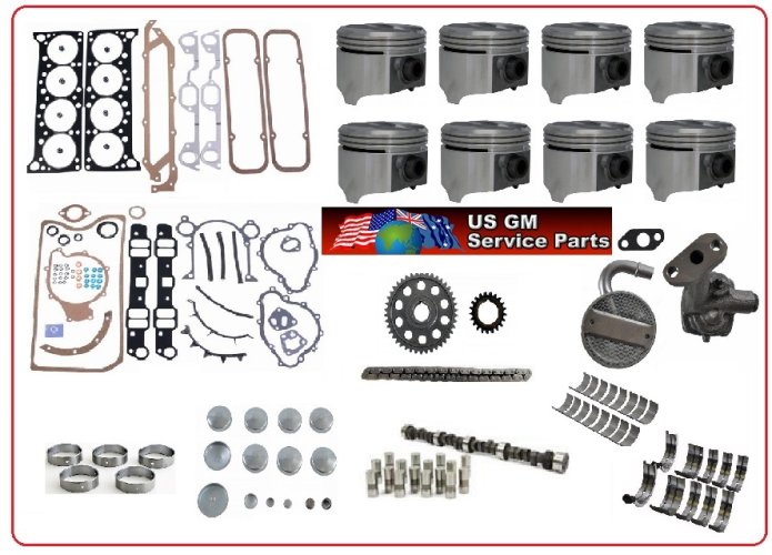 Engine Rebuild Kit: 72-79  Pontiac 72-79 V8