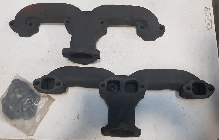 Exhaust Manifolds: Chevy Small Block SET