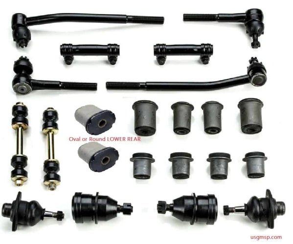 A Front End Kit: 68-72 A (Rubber)