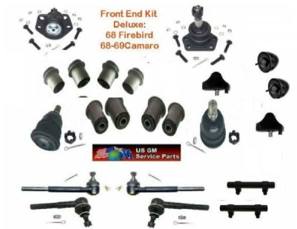 A Front Suspension Master Rebuild Kit: 68-69 Camaro