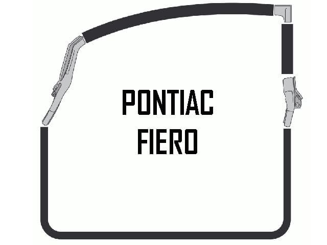 Fiero Door Weather Seals - NEW SET USA MADE - PAIR SET 1984-88