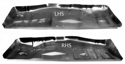 Floor Panel FULL: 64-67 GTO/Chevelle/El Camino -  (ea side)