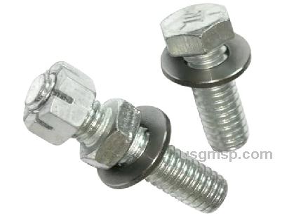 Water Neck to Manifold Bolt Set: Pontiac 64-78 V8