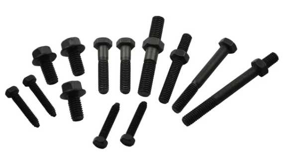Water pump & Timing cover bolt KIT: Oldsmobile 403 & 350 V8 1964-72 & 79 Firebird TA