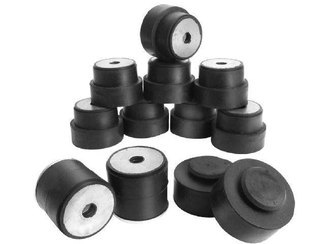 Body Mount Kit: 68-72 A Coupe - Rubber