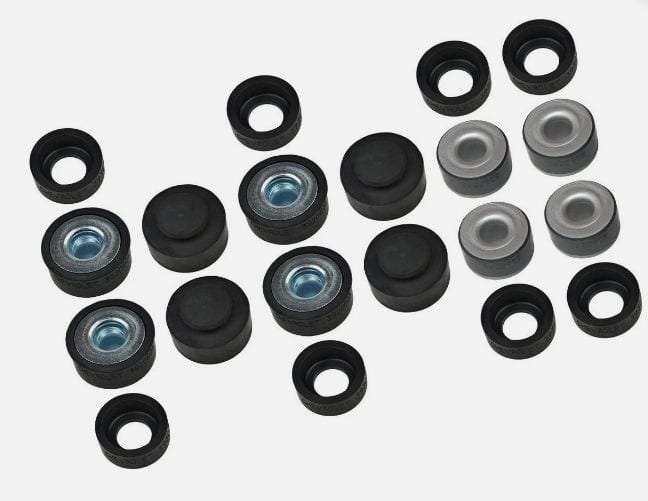 Body mount kit: 68-72 El Camino & Chevelle wagon- RUBBER