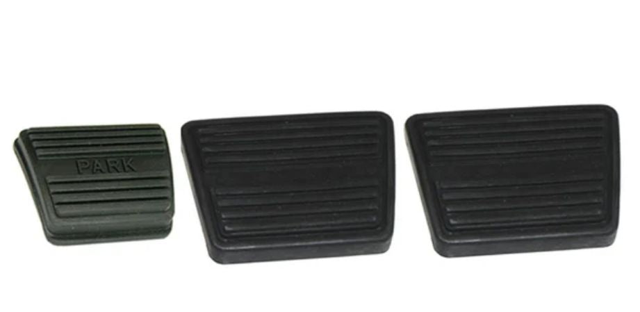 Pedal Pad Kit: 64-88 GM Various - 3 pce