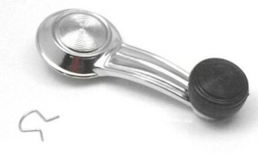 Handle: Window Black Knob (Repro)
