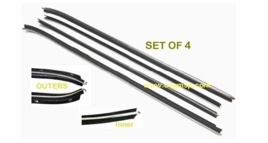 Window Felt Kit: (w/ small round outer bead) - 70-81F  (4)