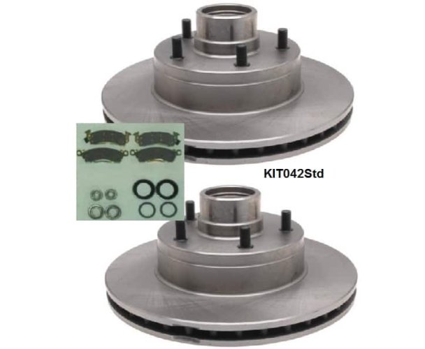 Front Brake Kit Standard: 79-81 Camaro & Firebird TA