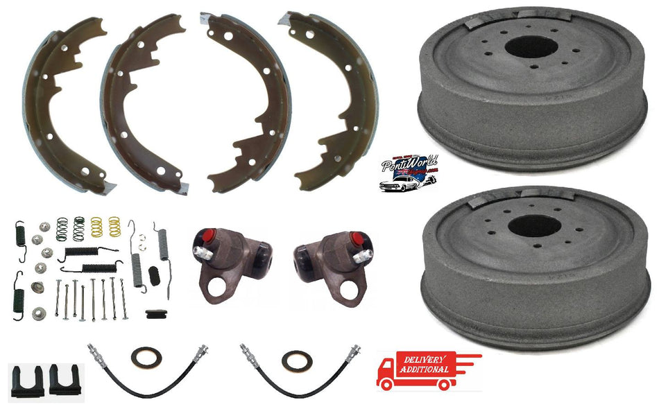 A Front Drum Brake overhaul Kit: 65-70 Full Size Chev/Paris - FRONT