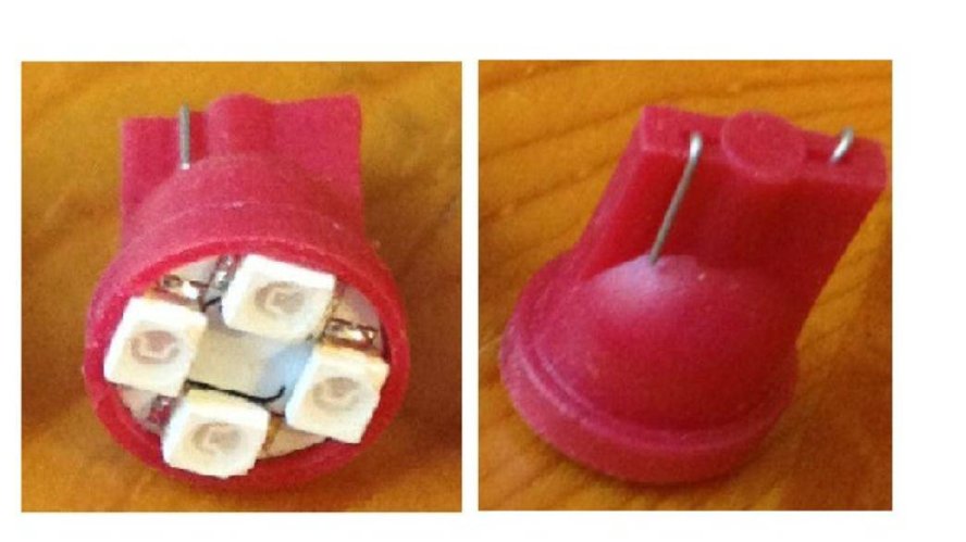 Bulb: LED RED Side marker  +++  (pair)