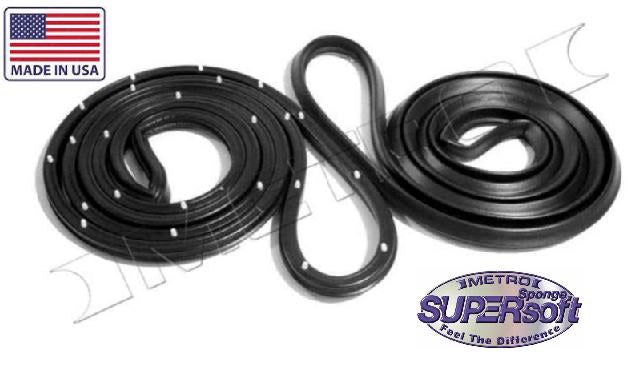 55-57 Sedan 4 DOOR FRONT SEALS - USA Made
