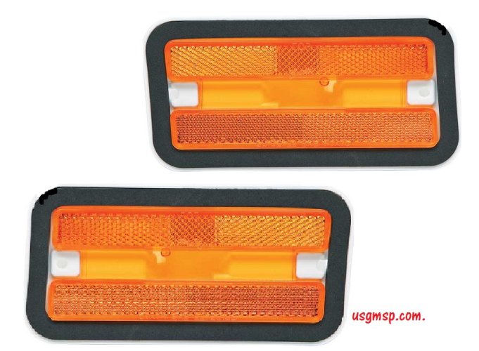 Marker Light: 70-81 Firebird TA Front Amber (ea)