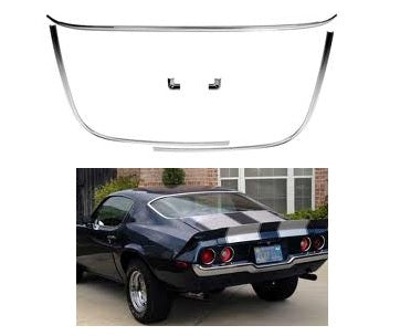 Molding Kit: Rear Window Set 70-74 Firebird/ Camaro (Chrome)