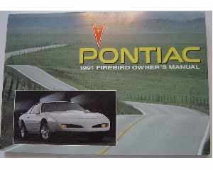 Owners Manuals: Firebird Trans Am