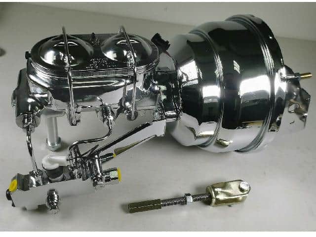 Booster, Master & Prop Valve Kit: 8" Booster Double Diaphragm - Chrome