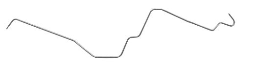 Transmission Modulator Vacuum Line Pontiac 1968 GTO LeMans Tempest Powerglide - Steel