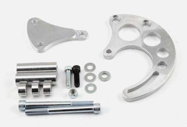 Bracket Set: Power Steering BBC V8 LHS Lower Billet