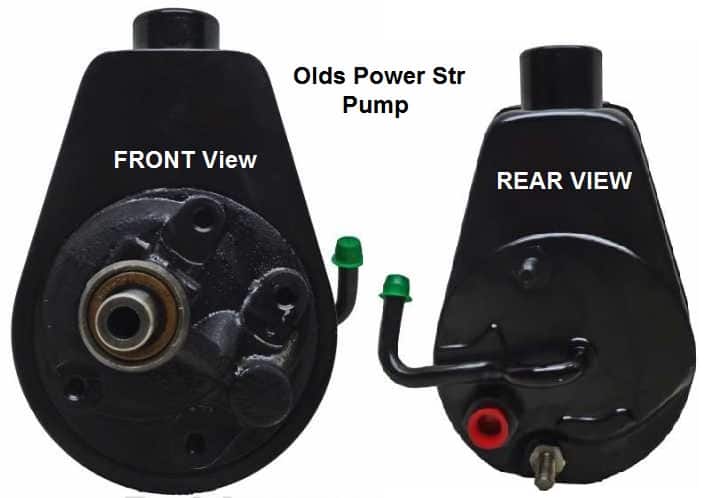 Power Steering Pump: 77-80 Olds 403 Firebird TA