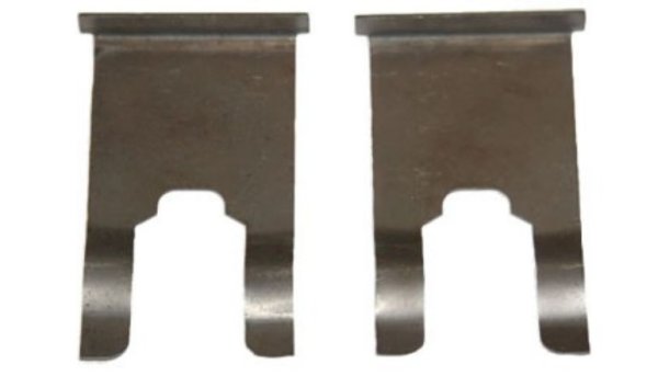 DOOR LOCK CYLINDER RETAINERS 59-60 El Camino  - Pair