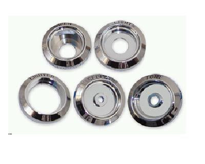 Dash Knob Bezel Kit: 67-68 GTO LeMans