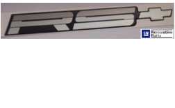 Emblem: "RS+" Camaro 82-92 Rear Bumper - Silver