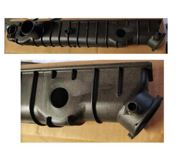 Radiator Side Tank: 82-92 RHS W/0 Injection (INLET)